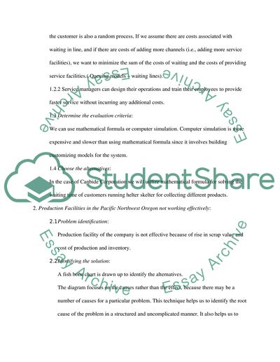 Management Practices and Operations