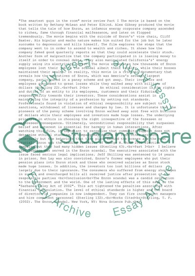 The Smartest Guys in the Room