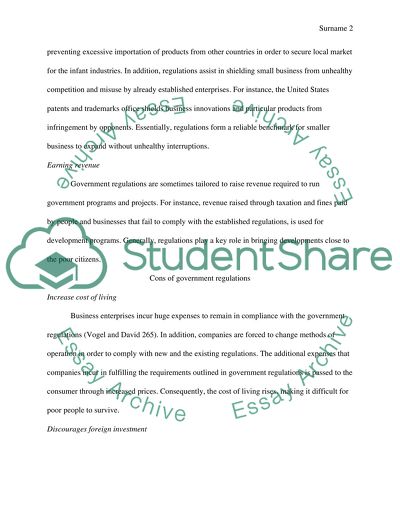 Regulation in the United States