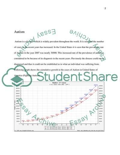 autistic child research paper