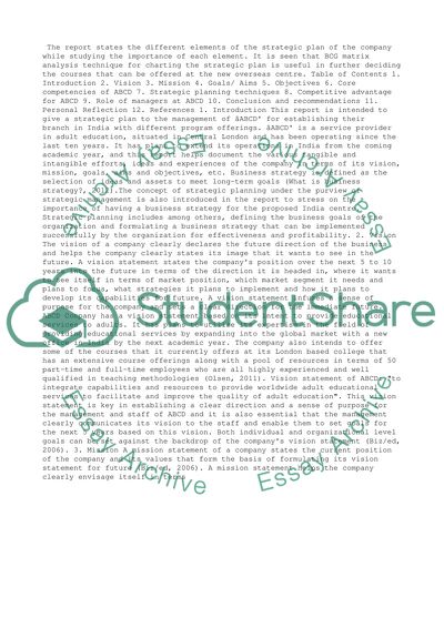 Understanding Business Strategy