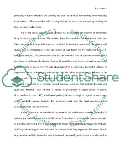 Causes of Cardiovascular Diseases