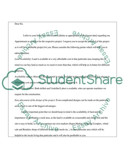 An Appointment Letter