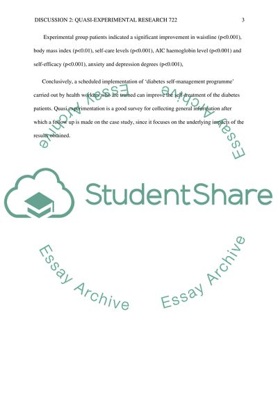 Analysis of Article Concerning Self-management for People with Diabetes