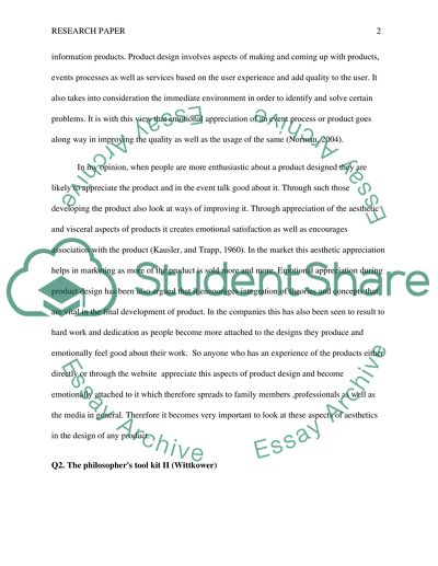 The Importance of Experience and Emotions