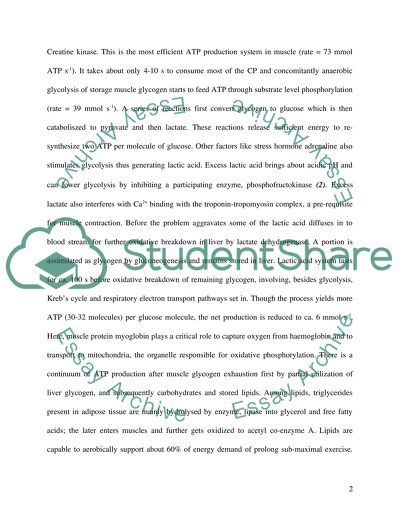 Physiological Aspects of Exercise and Sport