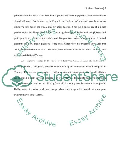 Mediums of painting, sculpture, or architecture