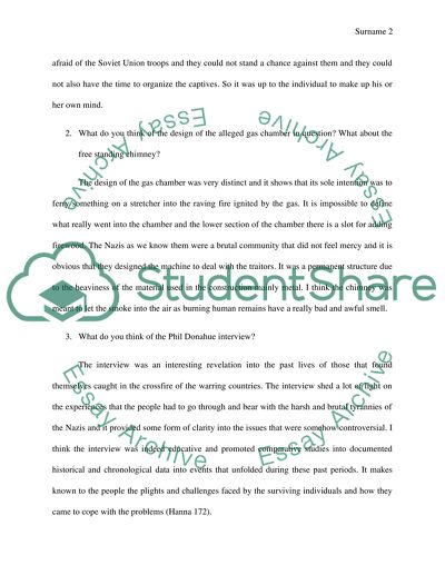 David cole interviews Dr. Franciszek Piper + David cole on the Phil Donahue Show