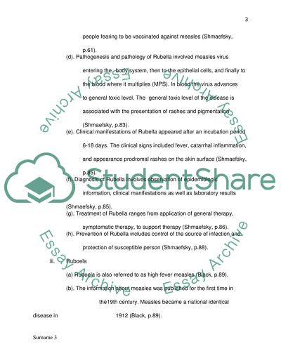Measles, Mumps, and Rubella