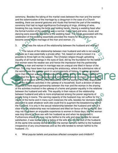 Family in Europe History