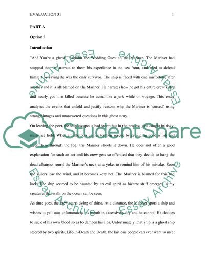 The Rime of the Ancient Mariner by English Bard Samuel Taylor Coleridge