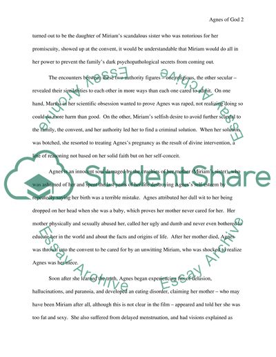 Agnes of God (1985):A Film Critique