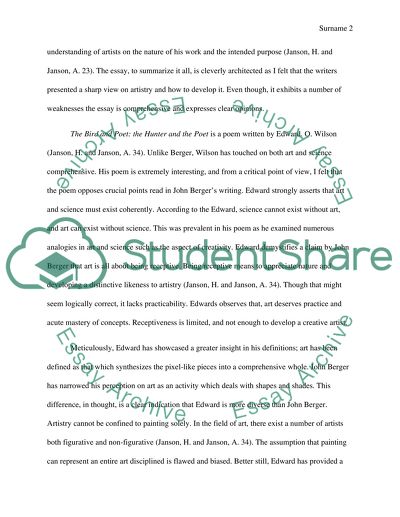 Art, science, and imagination