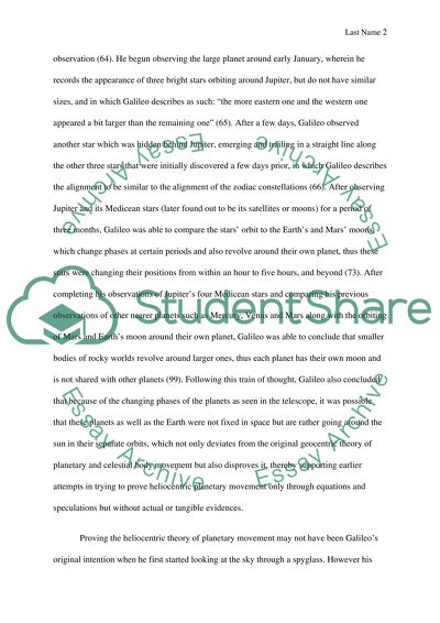 Galileos Siderius Nuncius