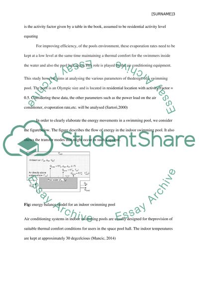 Evaporation and Load on the Air Conditioner
