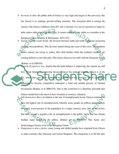 The EU in International Affairs: How will Greece bailout affect the European Union