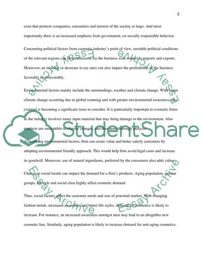 Consumer Behavior - Trends in External Environment