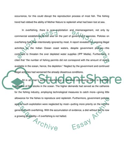 Fish bank reflection