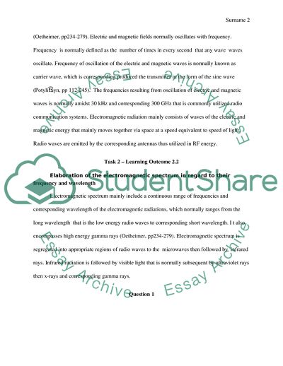 Principles of Electromagnetic Radiation