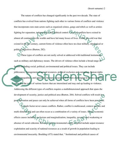 Various Things that Can Be in Order for Nations to Live in Peace