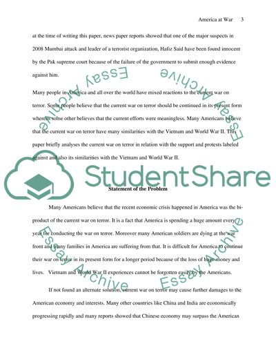 Is Eradicating Terrorism through Violence or War a Good Idea