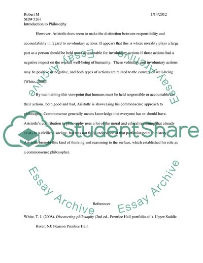 INTRODUCTION TO PHILOSOPHY,unit 4, question #1,