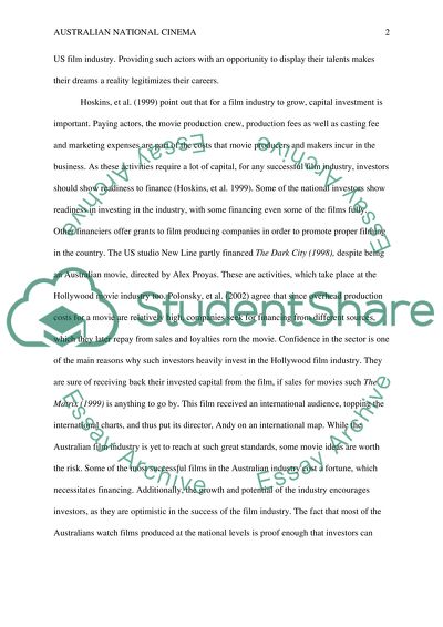 Australian National Cinema