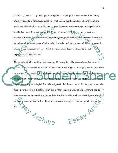 How to Lie with Statistics