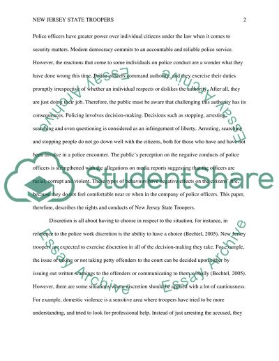 New Jersey State Troopers