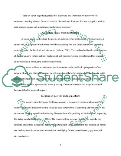 Principled Negotiation and Separating People from the Problem