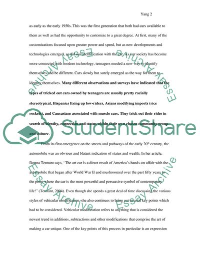 Teenagers and Souped-up Cars