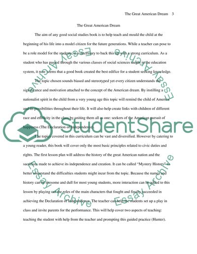 The Great American Dream