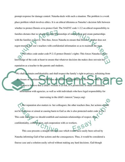 Code of Ethical Conduct in the Workplace