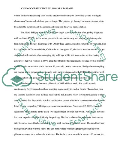 Chronic Obstructive Pulmonary Disease