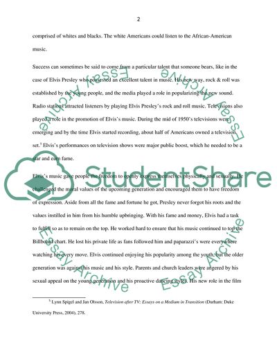 The Rise of Elvis Presley