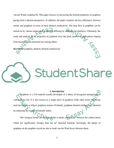 Understanding Graphenes Thermal Properties