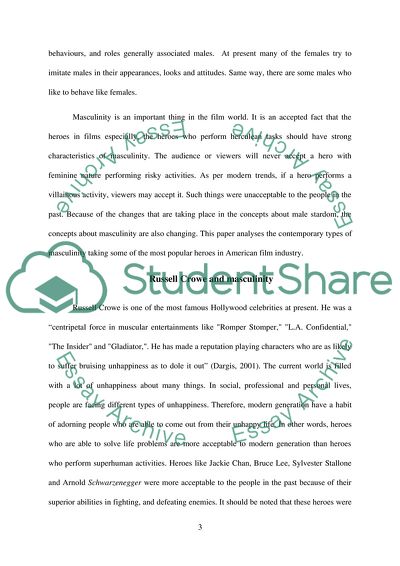 Trends in Male Stardom: Contemporary Types of Masculinity