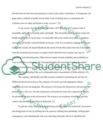 Workplace Safety Health