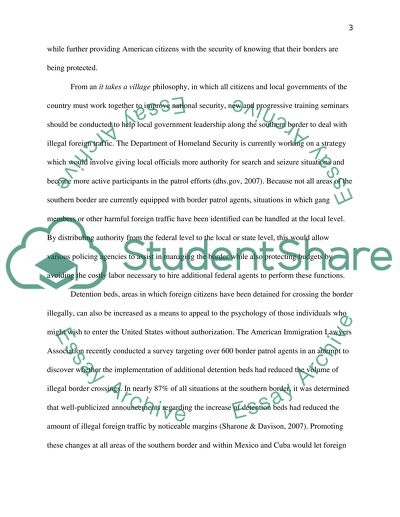 Border Security: How do we secure the southern border