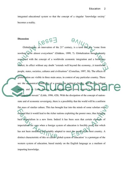 Globalization and Racism in Context of Australian Education