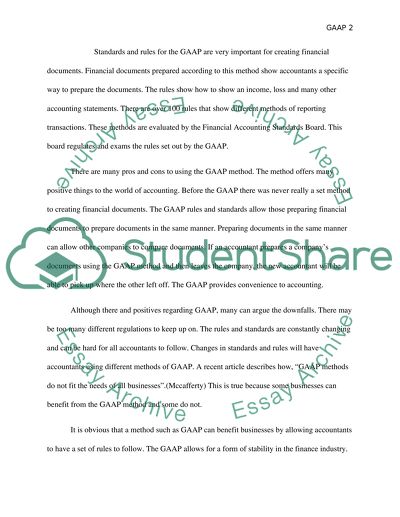 Definition and Meaning ofGAAP