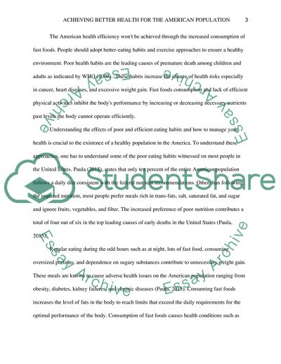 Fast Food or Fast Life