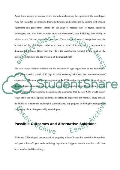 Leadership paper ( case )