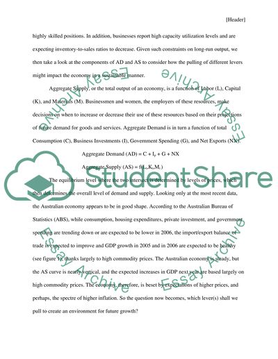 Growth and Unemployment in Australia: Developing a Forward-Looking Economic Policy