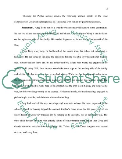 My Developing Role as a Mental Health Nurse