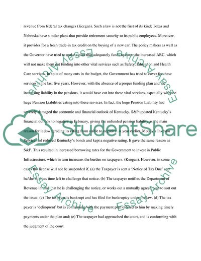 Implications of House Bill 440