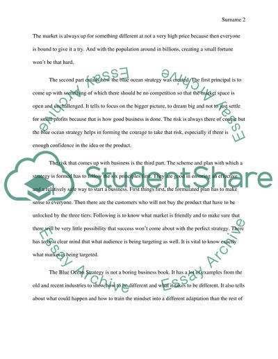 Blue Ocean Strategy - How to Create Uncontested Market Space and Make the Competition Irrelevant