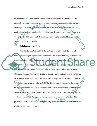 The US-China Taiwan Crisis