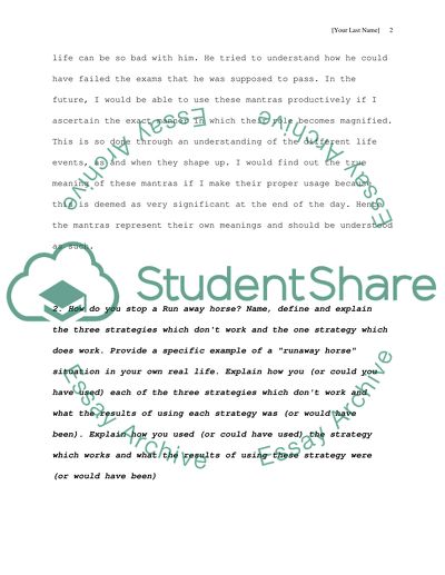 Analyzing Situational Questions