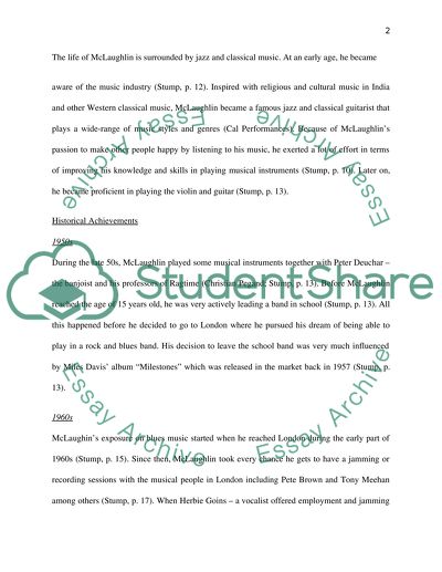 Life and Achievements of John McLaughlin